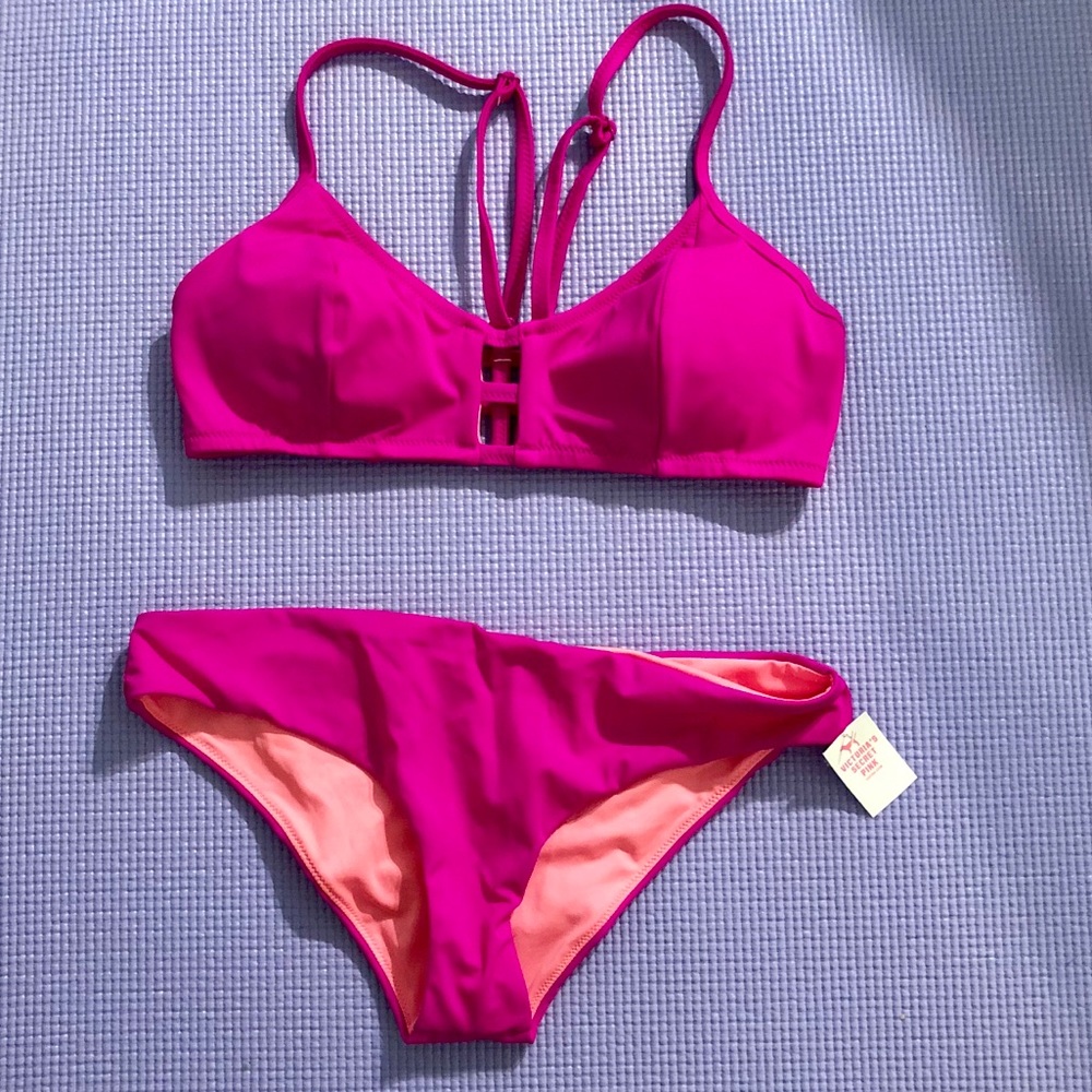 victoria secret pink bathing suit